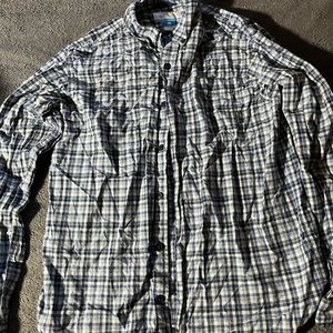 Mens Columbia button up shirt - Small
